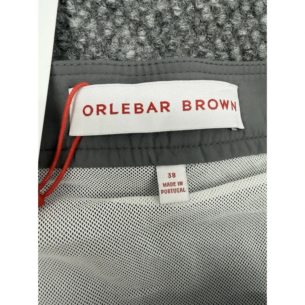 Orlebar Brown Bulldog Men's 38 Lined Swim Shorts Trunks Gray 6